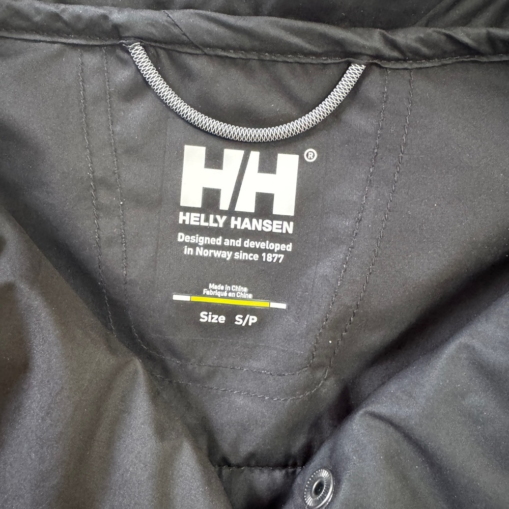 Helly Hansen Astra Hybrid Jacket Small Black Quilted Stretch - Picture 4 of 8